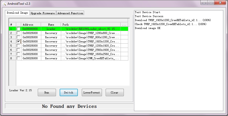 Rom Flash Tool Mk 808b