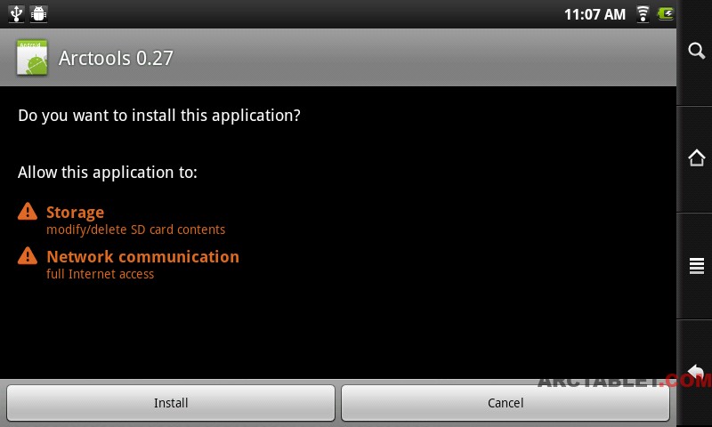 How To Install Google Market On Archos 556 How To Install Google Market On Archos 556
