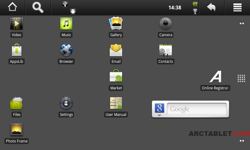 skype pour archos 70