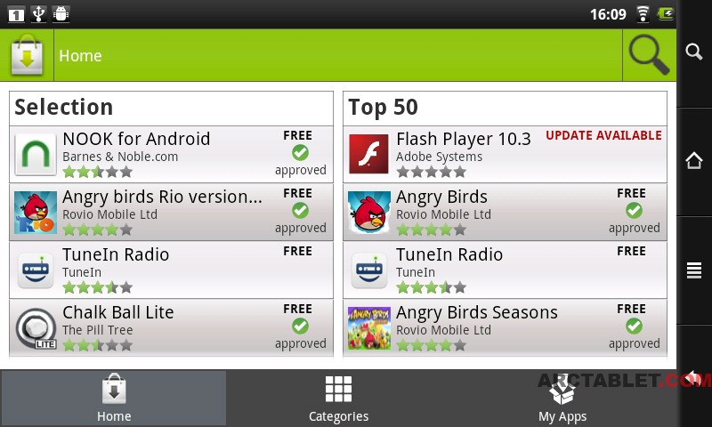 free  adobe flash player for archos 101