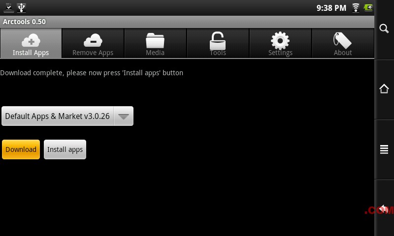 archos70_arctools050_market3026_step1