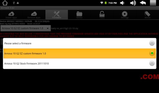 play store pour tablette arnova 10 g2