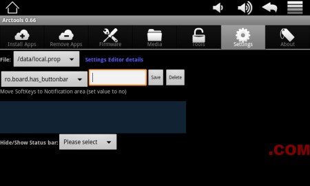 Arctools_HideShowStatusBar1b