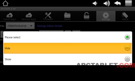 Arctools_HideShowStatusBar2b