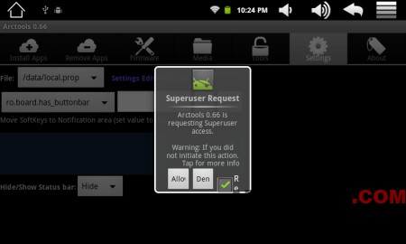 Arctools_HideShowStatusBar3b