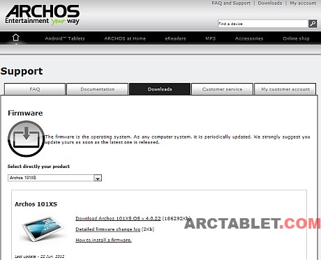 ArchosG10_firmware_availb