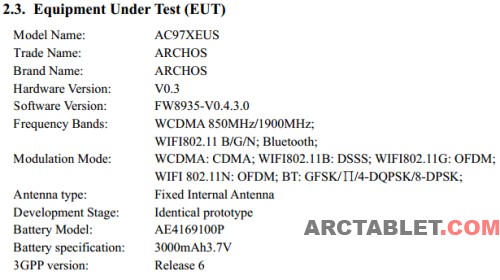 Archos97Xenon_specs