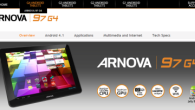 First Arnova G4 release with the Arnova 97 G4 (RK3066, 9.7″ tablet) The first device in the Arnova G4 product line has just been popped up on their website with the Arnova 97 G4. On the specifications department, there is nothing too...